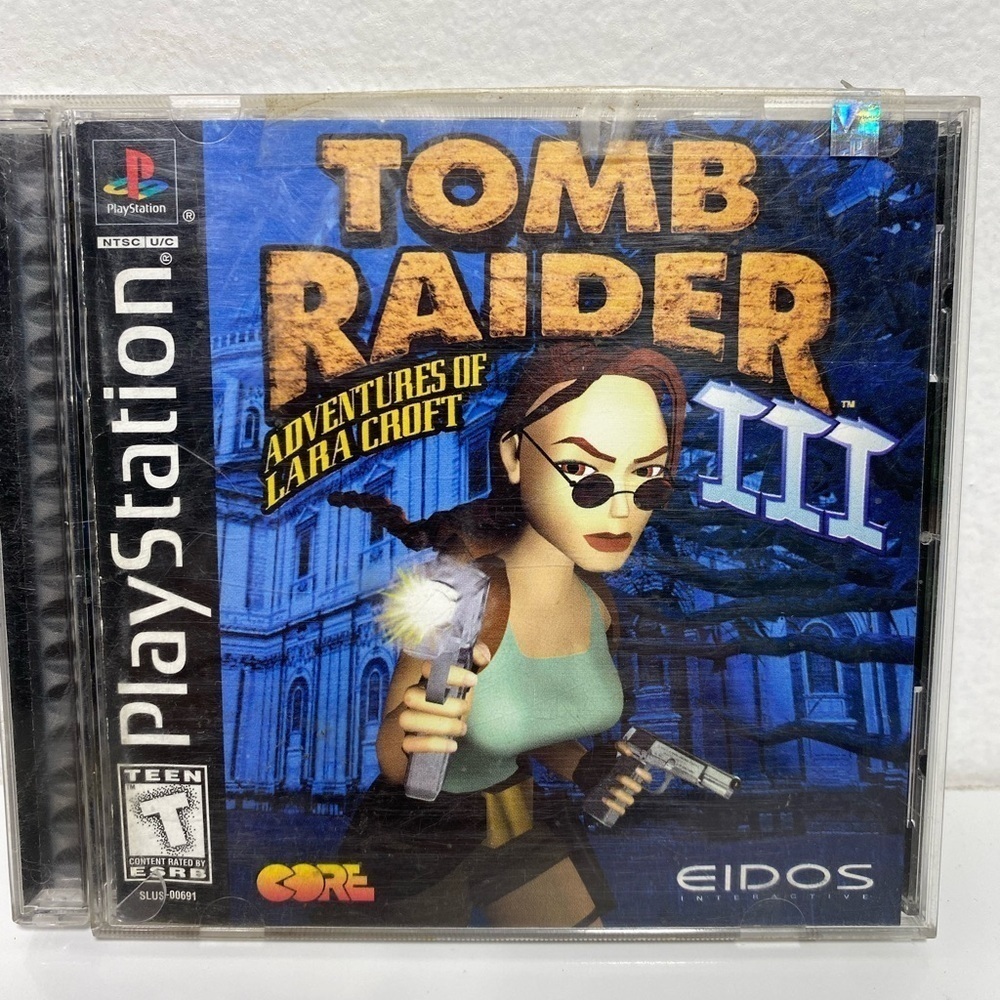 Tomb Raider III: Adventures of Lara Croft (Sony PlayStation 1, 1998)‎
